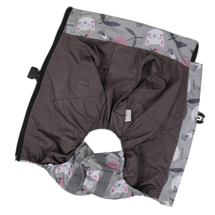 Дощовик з шлейкою котики MS-9