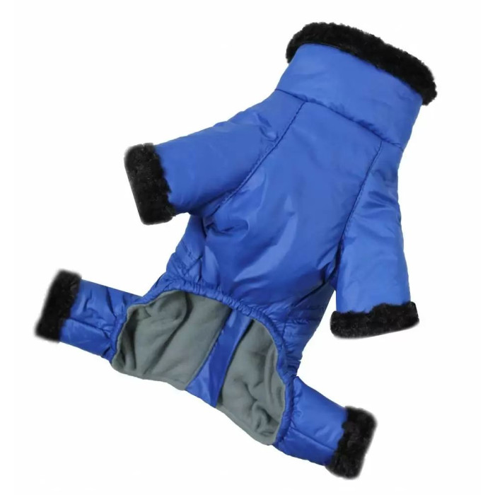 Зимний комбинезон на молнии nice синий, унисекс №8