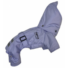 Зимний комбинезон с поясом небесный R-40