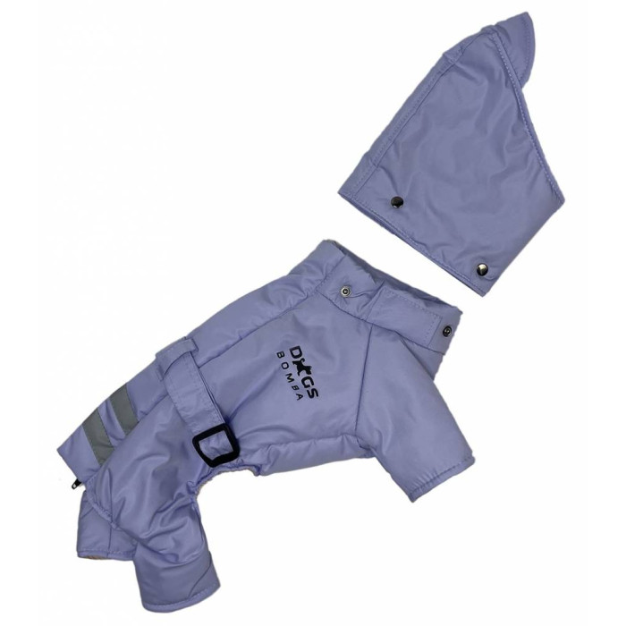 Зимовий комбінезон з поясом небесний R-40