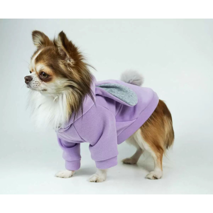 Толстовка Зайчик лаванда Y-197