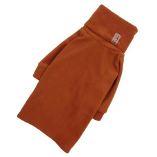 Толстовка трикотажная на микрофлисе оранжевая Y-252, №2