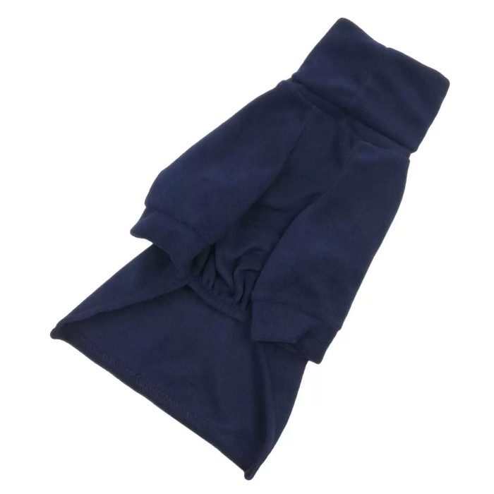 Толстовка трикотажная на микрофлисе синий Y-253, №6