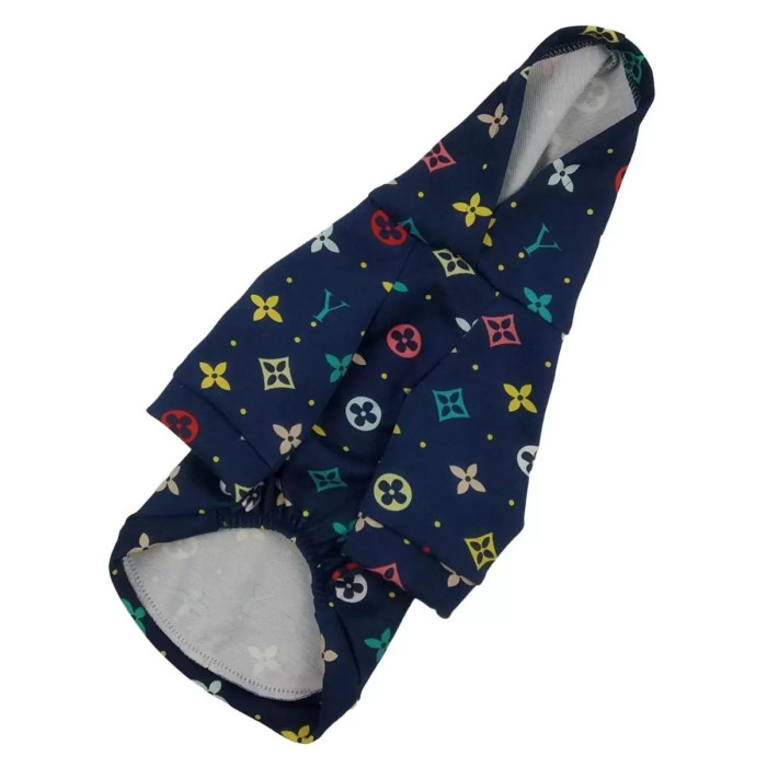 Толстовка трикотажная LV синяя Y-254, №7