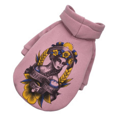 Толстовка для собак Украина пудра Y-266