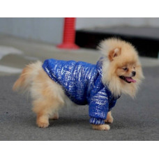 Толстовка с серебром синяя Y-299