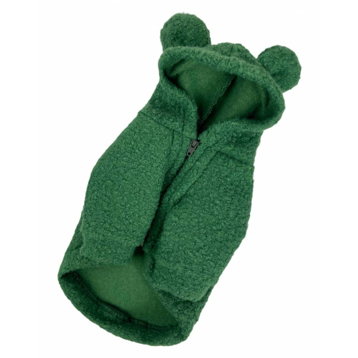 Толстовка для собак барашек зеленая Y-303