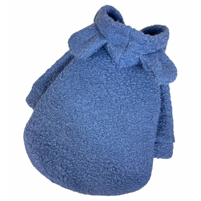 Толстовка для собак барашек синяя Y-311