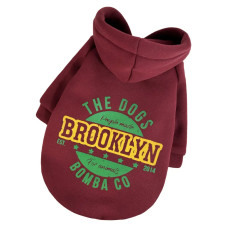 Толстовка Brooklyn марсала Y-339