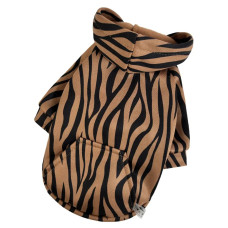 Толстовка кармашек зебра Y-348