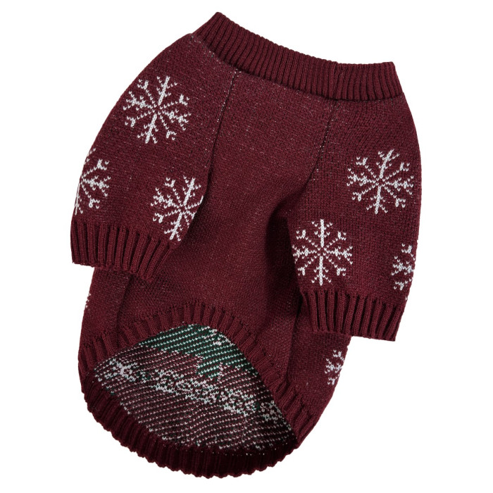 Светр в'язаний Ялинка марсала Y-352