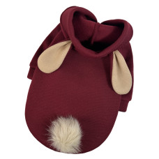 Толстовка Зайчик марсала Y-355