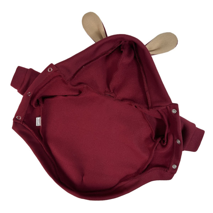 Толстовка Зайчик марсала Y-355