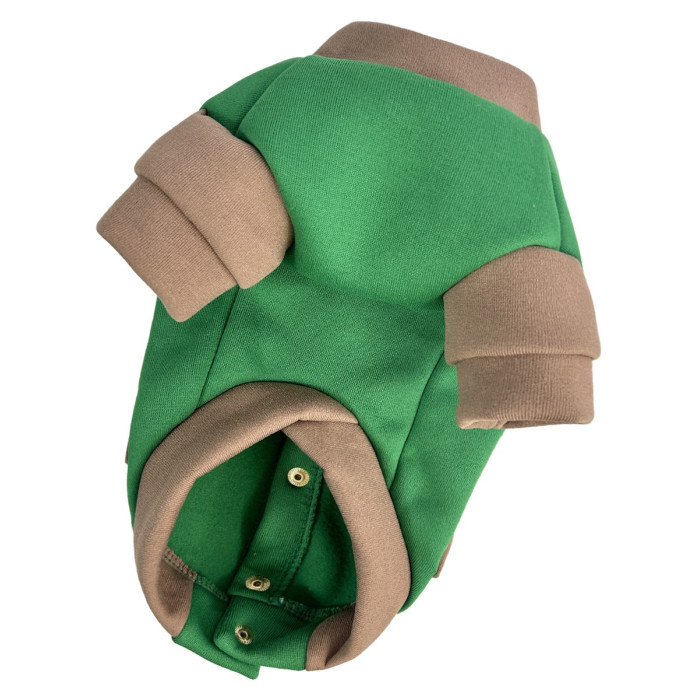 Бомбер для собак зеленый-беж Y-369