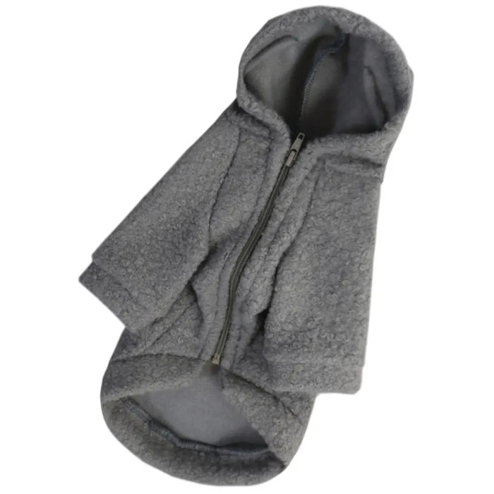 Толстовка для собак барашек серая Y-374