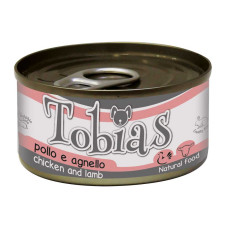 Консервы для собак TOBIAS курица/ягненок, 85г