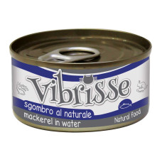 Конcерви для котів VIBRISSE макрель, 70г