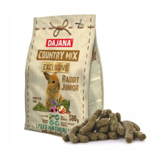 Корм DAJANA Country mix EXCLUSIVE Junior для декоративных кроликов, 500г