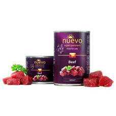 Корм консервований NUEVO ADULT з яловичиною, для котів, 200г