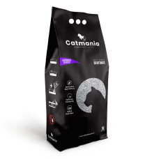 Бентонітовий наповнювач CATMANIA лаванда +  фіолет. гранули, 5л