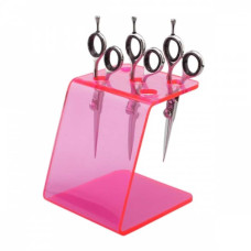 Подставка под ножницы из плексигаса, прозрачная