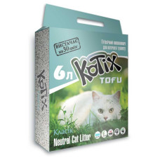 Наполнитель для кошачьего туалета KOTIX TOFU Classic, 6L
