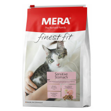 Корм для чутливих котів MERA finest fit Sensitive Stomach, із свіжим м'ясом птиці і ромашкою, 1,5 кг