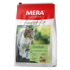 Корм для котів MERA finest fit Outdoor із доступом на природу, із свіжим м'ясом птиці та лісовими ягодами, 1,5 кг