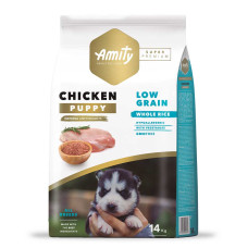 Сухий корм AMITY Super Premium Puppy, для цуценят усіх порід, з куркою 14 kg