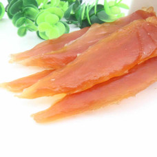 Лакомство "Селянські Смаколики" для собак, куриные стрипсы мягкие, 13-16 см, 500г