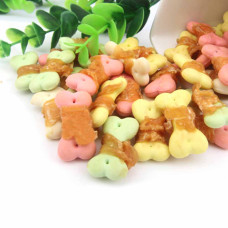 Ласощі "Селянські Смаколики"  для собак, бесквітне печиво з куркою, 3 см, 500г