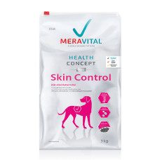 Корм MERA MVH Skin Control для дорослих собак при дерматозах та надмірному випаданні шерсті 10 кг