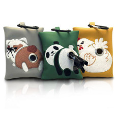 Міні-сумка з пакетами для фекалій Panda 10, 5*8,5cм