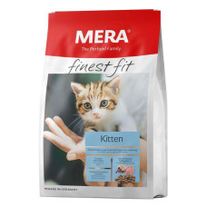 Корм для кошенят MERA finest fit Kitten, зі свіжим м'ясом птиці та лісовими ягодами, 4кг