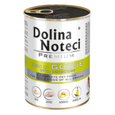 Корм консервированный Dolina Noteci Premium для собак с гуской и картофелем, 400 г
