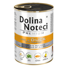 Корм консервированный Dolina Noteci Premium для собак с уткой и тыквой, 400 г