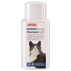 Шампунь Beaphar Immo Shield Shampoo for Cats от блох, клещей и комаров для кошек, 200 мл