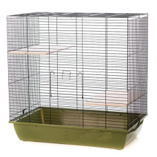Клетка для грызунов Шиншила -80, хром, 78х47,5х79см