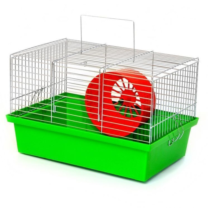 Клітка для гризунів ЛОРІ Хом'як, 33х23х22 см