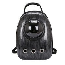 Рюкзак пластиковый иллюминатор, черный меланж, 32х42х29