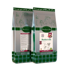 Беззерновой корм Baskerville Grain Free Adult Small Breed с говядиной для собак мелких пород