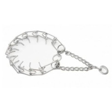 Ошейник строгий из хромированной стали