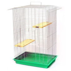 Клетка Лори Шиншилла-ЛЮКС цинк, 56х40х85см